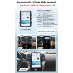 Toyota Tesla Land Cruiser 16 inch screen (VXR) 2008-2015 - Image 2