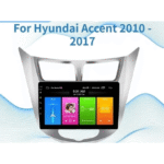 Hyundai Accent screen from 2012 to 2017