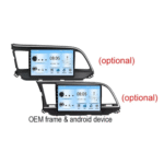 Hyundai Elantra screen from 2019 to 2021 - Image 2