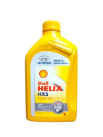 Genuine Shell Helix HX5 15W-40 Engine Oil for Hyundai - Reliable Performance and Effective Engine Cleaning - Carton (12 x 1 Liter) - Image 2