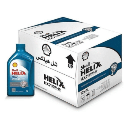 زيت محرك شل Helix HX7 10W-40 بتقنية تخليقية