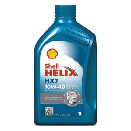 زيت محرك شل Helix HX7 10W-40 بتقنية تخليقية